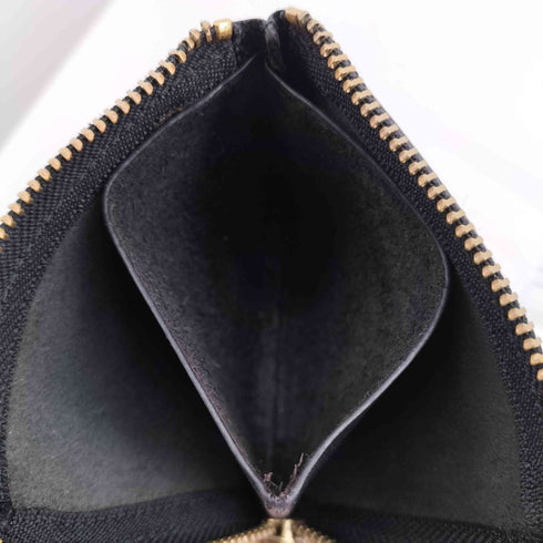 ウォレットコムデギャルソン Wallet COMME des GARCONS CLASSIC PLAIN ラウンドジップレザー L字型財布 メンズ